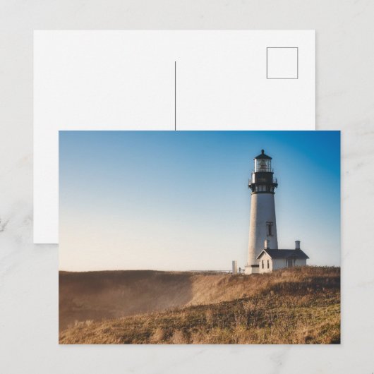 vuurtoren | Yaquina Head Lighthouse Oregon Briefkaart (Voorkant / Achterkant)