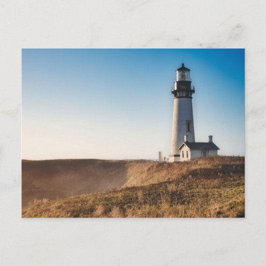 vuurtoren | Yaquina Head Lighthouse Oregon Briefkaart (Voorkant)