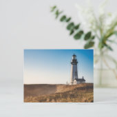 vuurtoren | Yaquina Head Lighthouse Oregon Briefkaart (Staand voorkant)