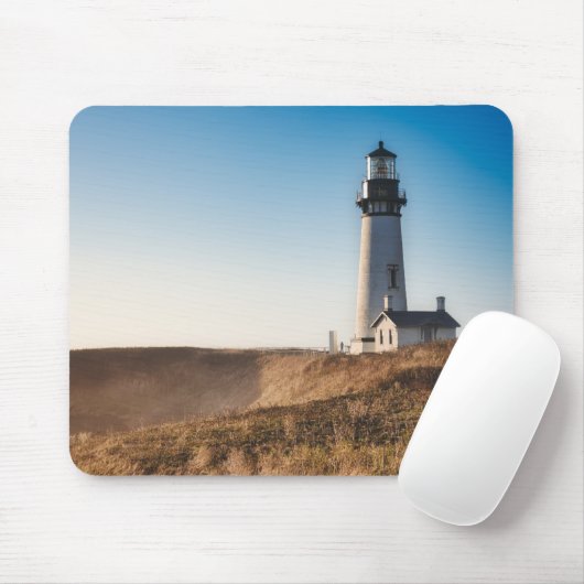 vuurtoren | Yaquina Head Lighthouse Oregon Muismat (Met muis)