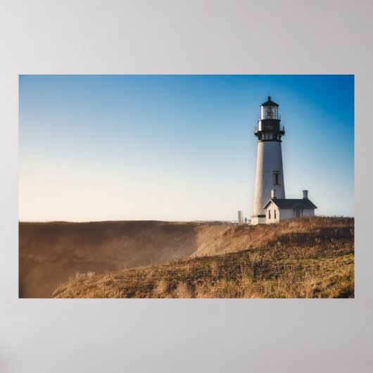 vuurtoren | Yaquina Head Lighthouse Oregon Poster (Voorkant)