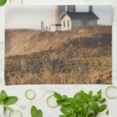vuurtoren | Yaquina Head Lighthouse Oregon Theedoek (Gevouwen)