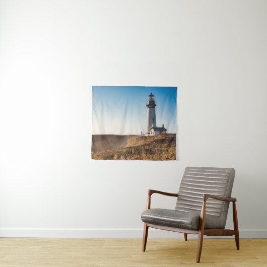 vuurtoren | Yaquina Head Lighthouse Oregon Wandkleed (In Situ (horizontaal))