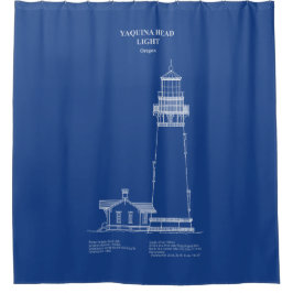 Vuurtoren Yaquina Head - Oregon - AD Douchegordijn