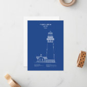 Vuurtoren Yaquina Head - Oregon - AD Notitiekaartje (Voorkant / Achterkant in situ)