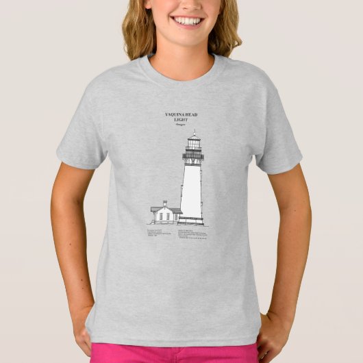 Vuurtoren Yaquina Head - Oregon - SBD T-shirt (Voorkant)