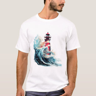 Vuurtoren Zee World Ocean Beauty Discovery T-shirt