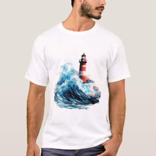 Vuurtoren Zee World Ocean Beauty Discovery T-shirt