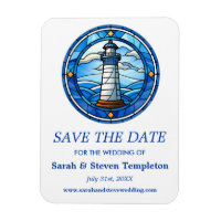 Vuurtoren Zeilen Nautische bruiloft Save the date