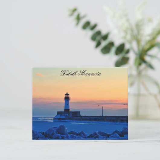 vuurtoren - Zonne Briefkaart (Staand voorkant)