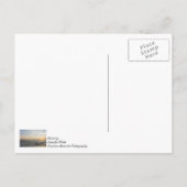 vuurtoren - Zonne Briefkaart (Achterkant)