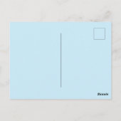 Vuurtoren zonsondergang onder Starry Blue Twilight Briefkaart (Achterkant)