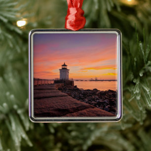 vuurtoren   Zuid-Portland, Maine Metalen Ornament