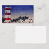 vuurtorenboten Hilton head South Carolina Visitekaartje (Voorkant / Achterkant)