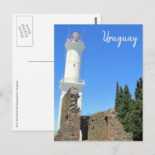 vuurtorencolonia briefkaart (Voorkant / Achterkant)