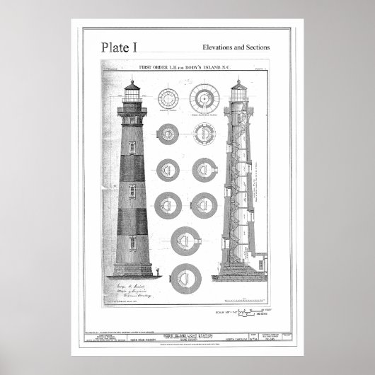 vuurtorendiagram van Bodie Poster (Voorkant)