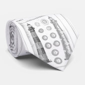  vuurtorendiagram van Bodie Stropdas (Opgerold)