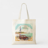 Vuurtorendromen Tote Bag (Achterkant)