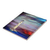 vuurtoreneiland tegeltje (Zijkant)