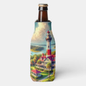 Vuurtorenflessenkoeler Flesjeskoeler (Fles Voorkant)