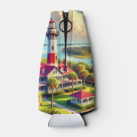 Vuurtorenflessenkoeler Flesjeskoeler (Achterkant)