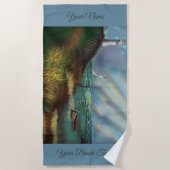 vuurtorenhanddoek strandlaken (Voorkant)