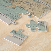  vuurtorenkaart Washington & Oregon (1898) Legpuzzel (Zijkant)