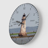 Vuurtorenklok van Cockspur Island Grote Klok (Hoek)