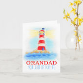 Vuurtorenkunst en slogan Verjaardag Kaart (Gele Bloem)