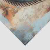 Vuurtorenkunst met Rope Border Decoupage Tissuepapier (Detail)