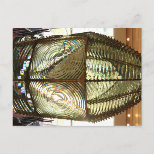 vuurtorenlamp briefkaart