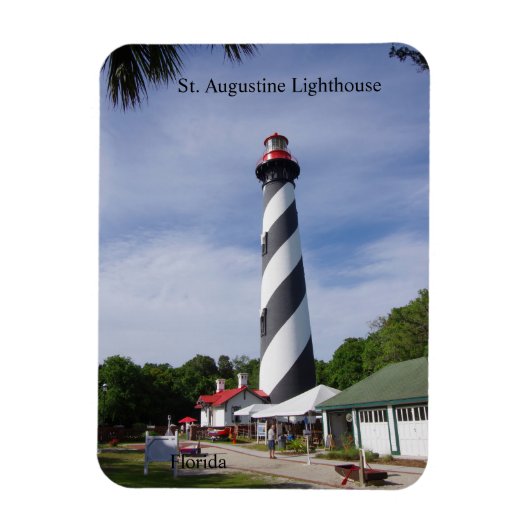 Vuurtorenmagneet St. Augustine Magneet (Verticaal)