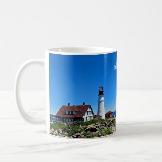 Vuurtorenmok Koffiemok (Links)
