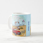 Vuurtorenpad  koffiemok (Voorkant links)
