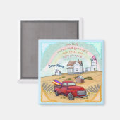 vuurtorenpad magneet (Voorkant / Achterkant)