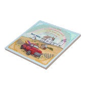 vuurtorenpad tegeltje (Zijkant)