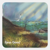 Vuurtorenplein Stickers (Voorkant)