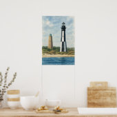 Vuurtorens van Cape Henry Poster (Keuken)