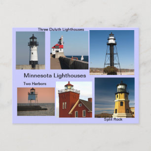 Vuurtorens van Minnesota Briefkaart
