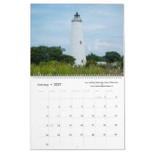 Vuurtorens van North Carolina Calendar Large Kalender (Jan 2027)