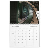 Vuurtorens van North Carolina Calendar Large Kalender (Mar 2026)