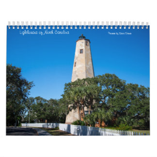 Vuurtorens van North Carolina Calendar Med Kalender