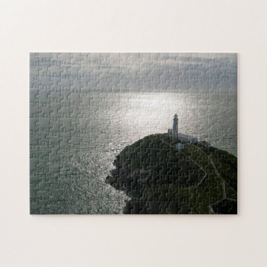 Vuurtorens van Wales Legpuzzel (Horizontaal)