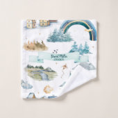 Vuurtorenslaapliedjes Bad Handdoek (Wasdoekje)