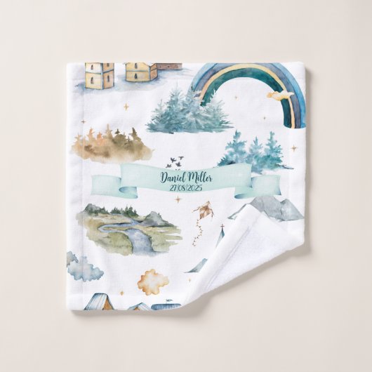 Vuurtorenslaapliedjes Bad Handdoek (Wasdoekje)