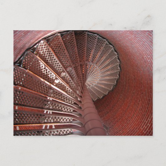 vuurtorenstairs briefkaart (Voorkant)