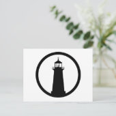 vuurtorsymbool briefkaart (Staand voorkant)