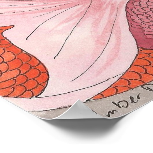 Vuurtouw Poster (Hoek)