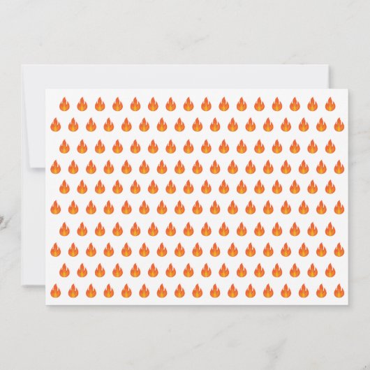 Vuurtruck uitnodiging (Achterkant)