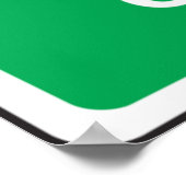 Vuuruitreisteken Poster (Hoek)